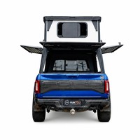Huntoo – Coque de camping modulaire rigide pour pick-up, pliable, avec rangement personnalisable, pour 4x4 professionnels