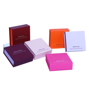 Wholesale Factory Custom Logo Luxury Magnetic Flip-top Jewelry Box Custom Logo Rectangle Jewelry Packaging Box with Velvet Pouch - Product Image 4