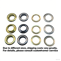 Rivets et œillets multi-usages tendance en fer de 12 mm de haute qualité, directement de l'usine, pour chaussures, bottes, vêtements et sacs