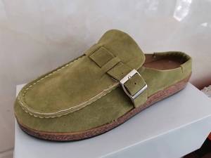 Pantuflas Acolchadas para Mujer, Sandalias Planas Casuales Clásicas Vintage de Moda para Chicas, Zapatos Tipo Mules de Lona para Uso en Interiores y Exteriores - Product Image 2