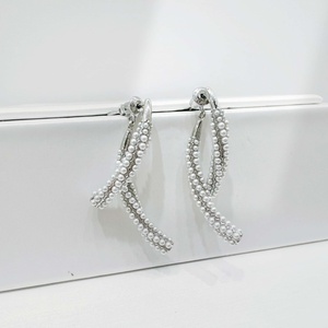 custom plata 925 silver unique design luxury <b>earring</b> party holiday vintage women's everyday wear hypoallergenic pearl <b>earrings</b> - Product Image 5