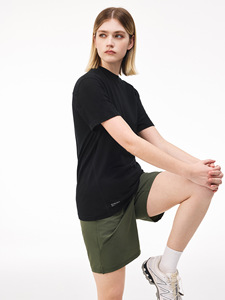 T-shirt à manches courtes respirant en laine mérinos 100 % avec logo personnalisé de haute qualité, lavable en machine, pour le sport et les activités de plein air, hommes et femmes - Product Image 5