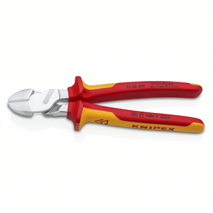 Cisaille latérale Knipex 74 06 200 1000V isolée en chrome vanadium fabriquée en Allemagne - Product Image 1