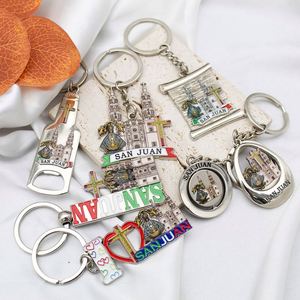 Custom Logo Shaped Metal <b>Keychains</b> Bulk Zinc Alloy Keyrings 2D 3D UV Printing Souvenir Gifts Travel Personalized Design Enamel - Product Image 1