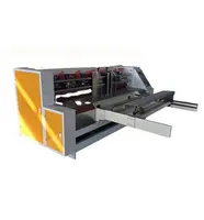 Máquina cortadora de puntaje de cartón de borde de plomo automático, cortadora de hoja fina y máquina de Creaser, modelo de tablero de papel
