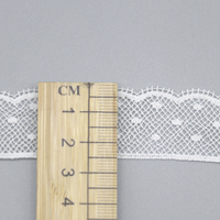 Dentelle blanche à la vente, 100% polyester, dentelle à fleurs à coudre, soluble à l'eau, écologique pour les vêtements