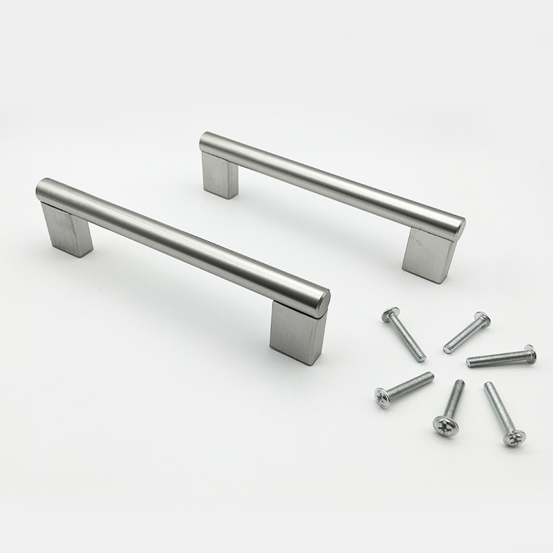 AKADA Stainless Steel Furniture Pulls Hardware Drawer Kitchen Cabinet Door Handles