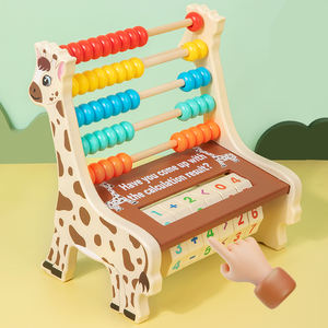 Abacus en bois enfants début mathématiques apprentissage numéros comptage calcul perles Montessori éducatif à vendre - Product Image 6