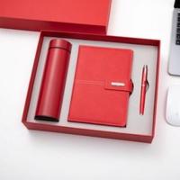 Ensemble de carnet de notes et stylo personnalisés N2001 A5 avec thermos, 100 g/m², 90 feuilles