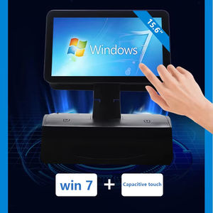 14 15.6 pollici doppio schermo Smart Pc al dettaglio registratore di cassa terminale per tutti i sistemi POS in uno con stampante Scanner Cashbox - Product Image 4