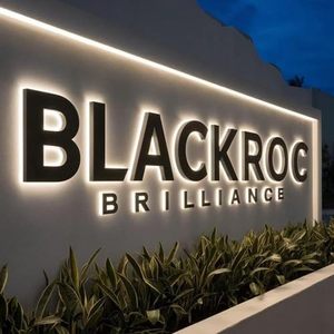 Custom Business Backlit Signage 3D <b>LED</b> Reverse Channel Letters Illuminated Logo <b>Sign</b> for Storefront Office Salon Cafe Studio - Product Image 2