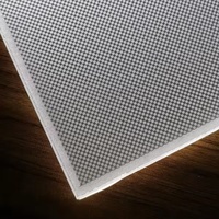 Panneau LED personnalisé 4000K/6000K/9000K, plaque de guidage lumineux en acrylique à points laser, panneau rétroéclairé LGP, panneau lumineux, plaque acrylique