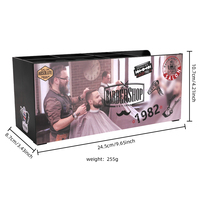 Friseur-Werkzeug-Aufbewahrungsbox Multifunktionale Friseurscheren-Kamm-Bürsten-Halterung für Barbershops und Hairstylisten