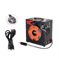 Compresseur d'air portable DIDEEP 8 kg pour bouteille de plongée, monté sur véhicule, norme UE, 110V/220V/12V, max 4500 PSI/300 BAR, accessoires de plongée