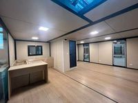 Maison conteneur de luxe en acier étanche, extensible à double aile, 40ft 20ft, Villa préfabriquée entièrement meublée, Maison pliable, Entrepôt