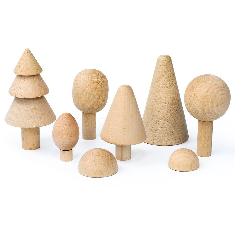 Albero di colore legno naturale