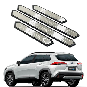 Cho <span class=keywords><strong>Corolla</strong></span> chéo 2021 2024 xg10 SUV phụ kiện bên ngoài trẻ em chống bẩn cửa xe <span class=keywords><strong>sill</strong></span> scuff tấm bìa Bumper bước thanh - Product Image 2