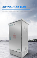 Boîtier de distribution ATS en acier inoxydable à double alimentation avec interrupteur de transfert automatique et double disjoncteur MCCB pour alimentation de secours - Vente chaude