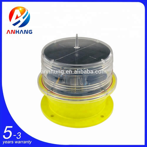 Luces de Obstrucción Aéreas Solares LED Intermitentes Rojas IALA IP68 Impermeables, Funcionamiento de Anochecer a <span class=keywords><strong>Amanecer</strong></span>, Batería de Iones de Litio, 2-4NM - Product Image 2