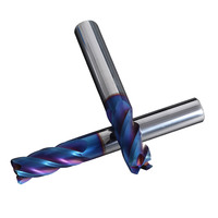 Outils de fraisage CNC en carbure, personnalisation, haute précision, HRC63, 4 flûtes, bout rond, bout en forme de nez de bœuf, fraise en acier au tungstène
