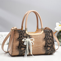 Nouveau sac à main en cuir PU tendance pour femmes, sac à bandoulière de luxe pour femmes, sac fourre-tout de grande capacité pour femmes, sac à main de créateur