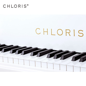 Piano à queue blanc Chloris Germany Hammer Hg-152w Baby – Prix compétitifs - Product Image 3
