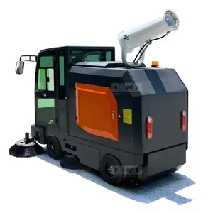 OR-E800LD(HFS) ride on compact sidewalk gym floor warehouse sweeper for sale