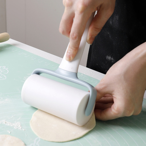 Rouleau à pâtisserie en plastique réglable, pour la pâtisserie, la cuisine, le roulement de pâte à pizza, ustensiles de cuisine - Product Image 3