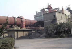 Dây chuyền sản xuất xi măng 100tpd làm máy móc clinker Máy Quay lò nung bauxite - Product Image 5