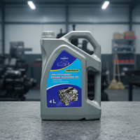 ANBOROAD Huile de Nettoyage Moteur Semi-Synthétique Haute Efficacité pour Élimination Puissante du Carbone et Protection Douce du Moteur, Pratique et Rapide