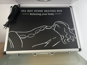Set di 18 Pietre Calde per Massaggio con Scaldapietre, Kit Professionale o per Spa Domestica per il Relax di Tutto il Corpo - Product Image 6