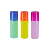 Flacon de 100 ml en PP pour déodorant en stick, parfum, lotion corporelle, shampoing, cosmétique, flacon vide en plastique, flacon à bille, flacon à roulettes