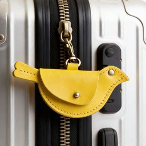 Portable Faux Leather Bird Coin Purse Durable <b>Mini</b> Change Wallet Cute Keychain <b>Pouch</b> for Coins Earbuds - Product Image 2