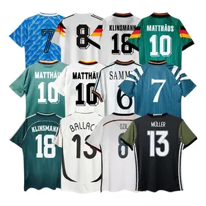 Custom 1988-2014 Top Thai Quality Germany National Classic Shirt Vintage Football Jersey Retro Soccer Jersey