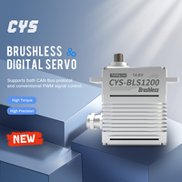 Dual Signal CAN PWM Communication Servo CYS-BLS1200 120kg IP67 Waterproof All Aluminum Automation DIY Parts