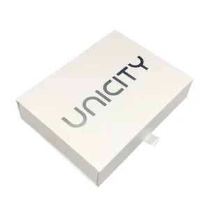 Caja de regalo magnética plegable A4, embalaje personalizado de lujo, con logotipo de estampado de lámina plateada brillante, <span class=keywords><strong>2</strong></span> piezas - Product Image 1