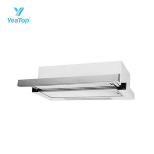 <span class=keywords><strong>Hotte</strong></span> de cuisine extractible encastrable en acier inoxydable sous meuble avec aspiration d'air intégrée - Product Image 5