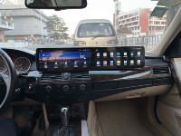 Écran double 24,6 pouces Android 14 CarPlay sans fil Android Auto GPS pour BMW Série 5 E90 Autoradio Lecteur multimédia