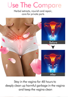 Perles vaginales détoxifiantes à base de plantes pour l'hygiène féminine, tampons vaginaux nettoyants pour fibromes utérins et fertilité – Produit phare pour une vie épanouie