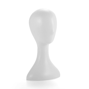 Barbershop abstrait plastique tête moule perruque chapeau écharpe affichage Mannequin Salon tête cheveux Mannequin tête support - Product Image 5