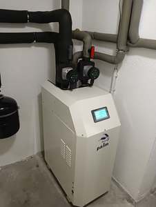 Pompe à chaleur géothermique avec COP élevé de 5,0, système de pompe à chaleur géothermique pour le <span class=keywords><strong>chauffage</strong></span> et la climatisation des maisons - Product Image 2
