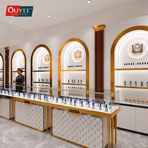 Thiết kế quầy trưng bày mỹ phẩm cửa hàng miễn thuế, tủ trưng bày nước hoa, trang trí cửa hàng nước hoa, kệ trưng bày mỹ phẩm, giá nước hoa - Product Image 6