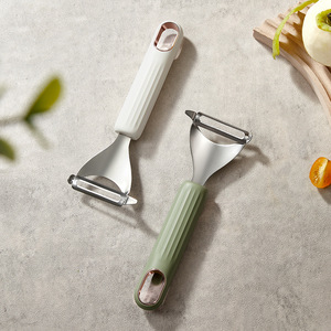HeDou Stainless Steel Peeler 2 Pieces ABS Handle Kitchen Fruit Vegetable Tool - Product Image 1