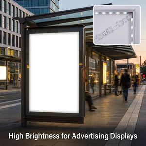 High Performance LED Bar Led Work Lighting Hard <b>Strip</b> For Commercial Advertising Signage Light Box 12V 24V UL Approved 28.8W - Product Image 2