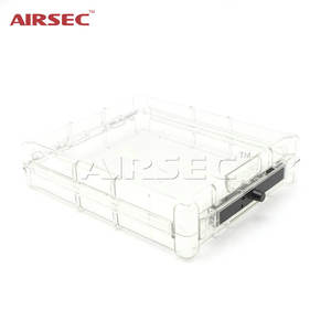 Etiqueta de Seguridad Antirrobo <span class=keywords><strong>AIRSEC</strong></span> <span class=keywords><strong>EAS</strong></span> AM RF, Caja de Seguridad Transparente de Plástico PC para Comercio Minorista - Product Image 4