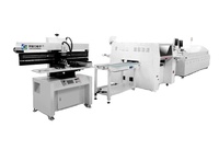 Ligne de production d'assemblage SMT Ligne de production de machines PCB semi-automatiques flexibles et rapides
