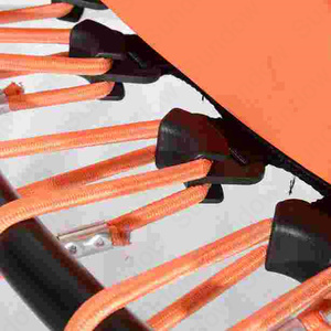 Nhà Máy Bán Nhiều Bungy Nhảy Trampolines, Thể Dục Trẻ Em Nhảy <span class=keywords><strong>Trampoline</strong></span> Với Xử Lý Indoo Ngoài Trời <span class=keywords><strong>Trampoline</strong></span> PVC - Product Image 4