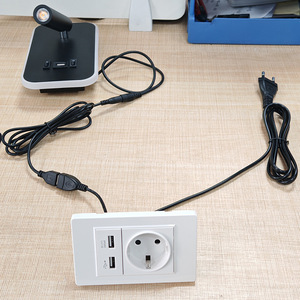 Cross Border LED Reading <b>Light</b> with USB Charging and Wall <b>Socket</b> Switch for Corridor and Bedroom Bedside Use - Product Image 1