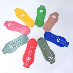 Règle de mesure du pied pour bébé, nouveauté colorée, outils de mesure ajustables pour nourrissons, raccords, 0 pièce - Product Image 3