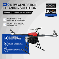 Layanan Pencucian Gedung dengan Drone OEM ODM yang Dapat Disesuaikan, Solusi Satu Atap untuk Pekerjaan Pencucian Konstruksi Besar